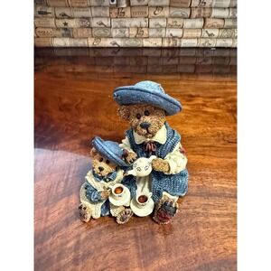 Boyds Bears Bearstone Catherine‎ & Caitlin Berriweather Fine Cup of Tea 02000-21